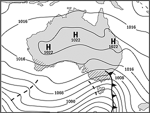 NMD 2013 weather map