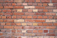 A wall of bricks.