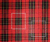 A tartan showing two possible units of repeat.