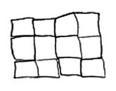 Con's drawing of the grid shows separate squares in the correct arrangement.